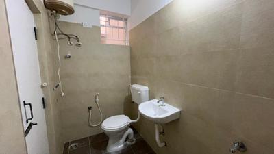 Bathroom Image of 250 Sq.ft 1 RK Independent House for rent in Hennur Bengaluru for Rs. 15000
