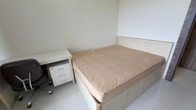 Bedroom Image of 1055 Sq.ft 2 BHK Apartment / Flat for rent in Vishesh Balaji Symphony, Panvel Navi Mumbai for Rs. 32000