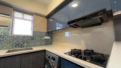 Kitchen Image of 556 Sq.ft 1 BHK Apartment / Flat for rent in Eroor Kochi for Rs. 30000