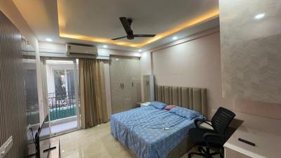 Bedroom Image of 1210 Sq.ft 3 BHK Builder Floor for rent in Signature Global Park 2 And 3, Sector 36 Sohna for Rs. 35000