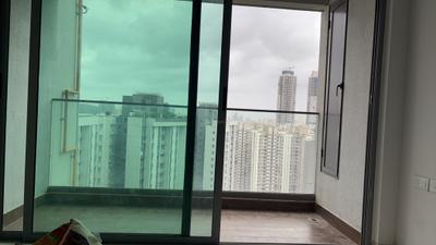 Balcony Image of 1350 Sq.ft 3 BHK Apartment / Flat for rent in Kalpataru Immensa, Thane West Thane for Rs. 67000