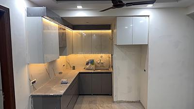 Kitchen Image of 1050 Sq.ft 3 BHK Builder Floor for sale in Chhattarpur New Delhi for Rs. 8500000