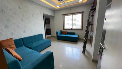 Living Room Image of 900 Sq.ft 2 BHK Builder Floor for rent in Mahalakshmi Nagar Indore for Rs. 25000