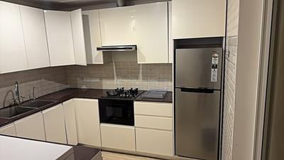 Kitchen Image of 2105 Sq.ft 3 BHK Apartment / Flat for rent in Supertech Supernova, Sector 94 Noida for Rs. 73999