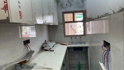 Kitchen Image of 375 Sq.ft 1 BHK Builder Floor for sale in Sector 8 Rohini New Delhi for Rs. 3800000