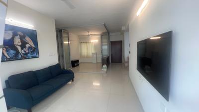 Living Room Image of 1655 Sq.ft 3 BHK Apartment / Flat for rent in L And T Raintree Boulevard, Sahakara Nagar Bengaluru for Rs. 102000