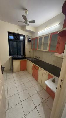 Kitchen Image of 800 Sq.ft 1 BHK Apartment / Flat for rent in Hiranandani Canosa, Hiranandani Estate Thane for Rs. 30000
