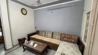 Living Room Image of 450 Sq.ft 1 BHK Builder Floor for rent in Patel Nagar New Delhi for Rs. 21000
