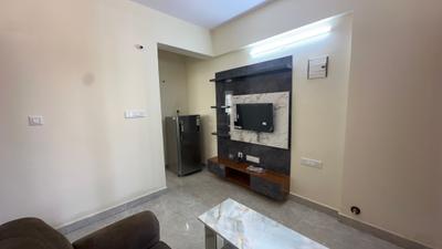 Living Room Image of 500 Sq.ft 1 BHK Apartment / Flat for rent in BTM Layout 2nd Stage Bengaluru for Rs. 26997