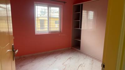 Bedroom Image of 1300 Sq.ft 2 BHK Builder Floor for rent in NRI Layout Bengaluru for Rs. 25000