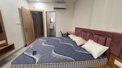 Bedroom Image of 210 Sq.ft 1 RK Independent House for rent in Mahalakshmi Nagar Indore for Rs. 13000
