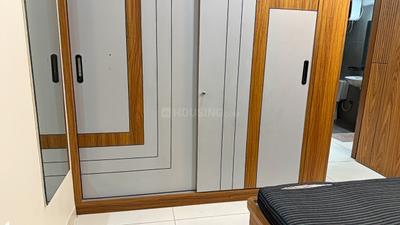 Bedroom Image of 1500 Sq.ft 3 BHK Apartment / Flat for rent in Adani Amogha, Shantigram Ahmedabad for Rs. 55000