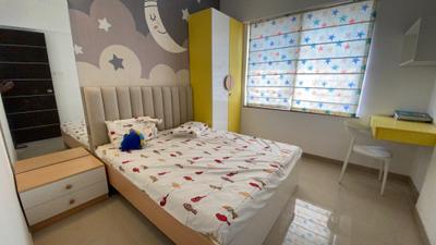 Bedroom Image of 800 Sq.ft 2 BHK Apartment / Flat for sale in Kumar Palmcrest A5, Kondhwa Budruk Pune for Rs. 5500000