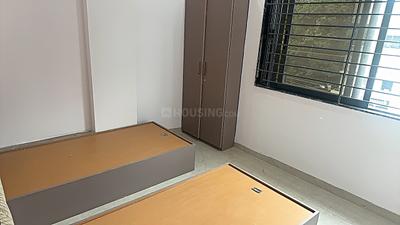 Bedroom Image of 900 Sq.ft 1 BHK Builder Floor for rent in Indra Puri Colony Indore for Rs. 16000