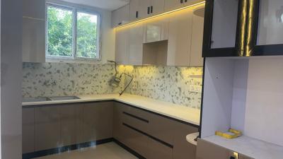 Kitchen Image of 1545 Sq.ft 3 BHK Apartment / Flat for sale in Shourya The Lotus Pond, Indirapuram Ghaziabad for Rs. 17000000