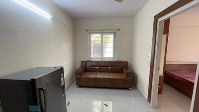 Living Room Image of 652 Sq.ft 1 BHK Apartment / Flat for rent in BTM Layout Bengaluru for Rs. 33499