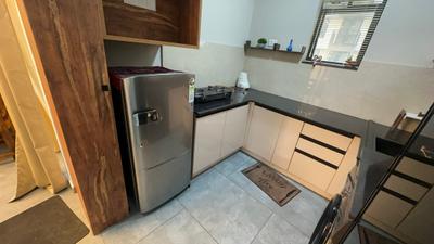 Kitchen Image of 556 Sq.ft 1 BHK Apartment / Flat for rent in Eroor Kochi for Rs. 33500