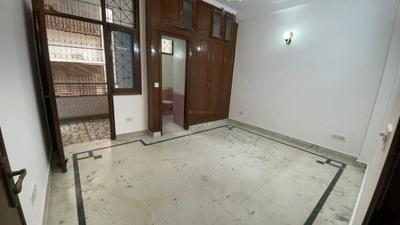 Bedroom Image of 1800 Sq.ft 3 BHK Builder Floor for rent in Malviya Nagar New Delhi for Rs. 70000