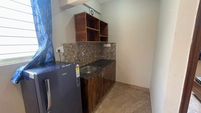 Kitchen Image of 550 Sq.ft 1 BHK Apartment / Flat for rent in BTM Layout Bengaluru for Rs. 23999