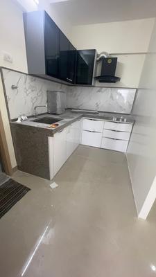 Kitchen Image of 625 Sq.ft 1 BHK Apartment / Flat for rent in Kumar Parc Residences, Hadapsar Pune for Rs. 23999