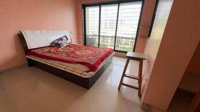 Bedroom Image of 900 Sq.ft 2 BHK Apartment / Flat for rent in Kulswamini Goraksha Dham, Borivali East Mumbai for Rs. 50000