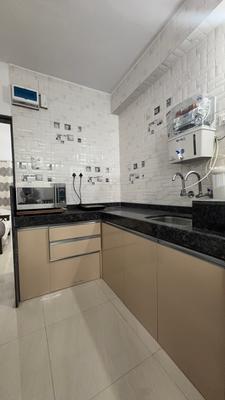 Kitchen Image of 570 Sq.ft 1 BHK Builder Floor for rent in Gokhalenagar Pune for Rs. 25500