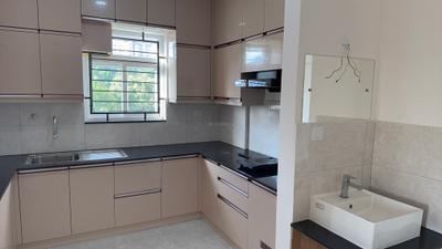 Kitchen Image of 1121 Sq.ft 2 BHK Apartment / Flat for rent in Sowparnika Yara, Kulathoor Thiruvananthapuram for Rs. 25000