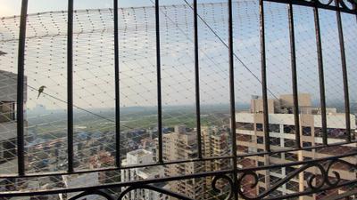 Balcony Image of 1550 Sq.ft 3 BHK Apartment / Flat for rent in Samarth Aangan, Andheri West Mumbai for Rs. 170000