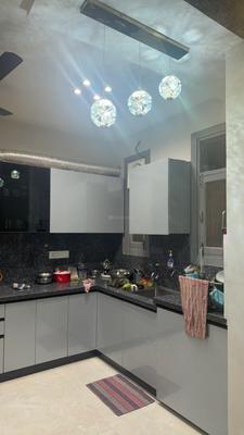 Kitchen Image of 2250 Sq.ft 3 BHK Builder Floor for rent in Sector 4 Gurgaon for Rs. 45000