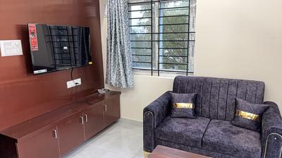 Living Room Image of 799 Sq.ft 1 BHK Apartment / Flat for rent in Bommanahalli Bengaluru for Rs. 25899