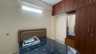 Bedroom Image of 550 Sq.ft 1 BHK Builder Floor for rent in Doddanekundi Bengaluru for Rs. 25000