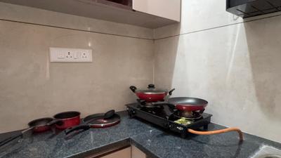 Kitchen Image of 600 Sq.ft 2 BHK Apartment / Flat for rent in BTM Layout Bengaluru for Rs. 39000