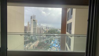 Balcony Image of 2100 Sq.ft 3 BHK Apartment / Flat for rent in Piramal Mahalaxmi Central Tower 2, Worli Mumbai for Rs. 300001