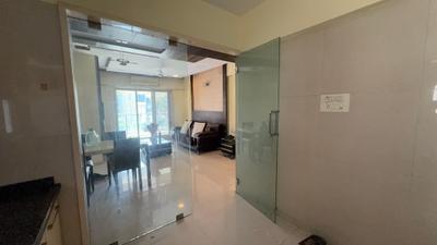 Kitchen Image of 950 Sq.ft 2 BHK Apartment / Flat for rent in Rosa Bella, Hiranandani Estate Thane for Rs. 42000