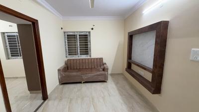 Living Room Image of 604 Sq.ft 1 BHK Apartment / Flat for rent in Bilekahalli Bengaluru for Rs. 24999