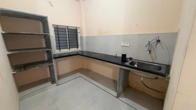 Kitchen Image of 550 Sq.ft 1 BHK Independent House for rent in Scheme No 94C Indore for Rs. 12500