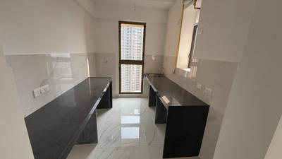 Kitchen Image of 650 Sq.ft 2 BHK Apartment / Flat for rent in Raymond Realty Ten X Habitat, Thane West Thane for Rs. 45000
