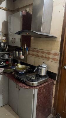 Kitchen Image of 450 Sq.ft 1 RK Builder Floor for rent in Gobrahi Urf Gobardhanpur Muzaffarpur for Rs. 9000