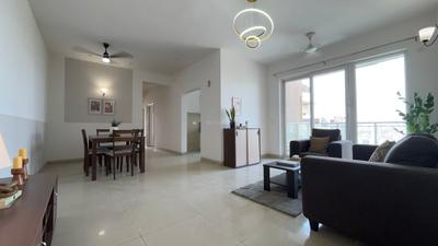 Living Room Image of 1900 Sq.ft 3 BHK Apartment / Flat for sale in Emaar Palm Gardens, Sector 83 Gurgaon for Rs. 23550000