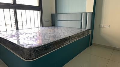 Bedroom Image of 1550 Sq.ft 3 BHK Apartment / Flat for rent in Adani Amogha, Shantigram Ahmedabad for Rs. 50000