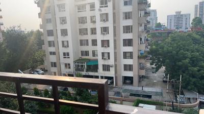 Balcony Image of 700 Sq.ft 1 RK Independent House for rent in Sector 31 Gurgaon for Rs. 25000