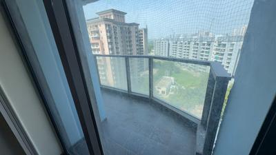 Balcony Image of 2355 Sq.ft 4 BHK Apartment / Flat for rent in Paras Dews, Sector 106 Gurgaon for Rs. 43000