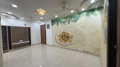 Living Room Image of 1000 Sq.ft 3 BHK Builder Floor for rent in Dwarka Mor New Delhi for Rs. 18000