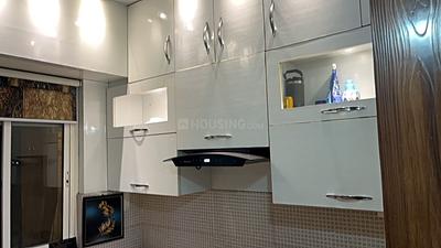 Kitchen Image of 590 Sq.ft 1 BHK Apartment / Flat for rent in Supertech Eco Village 1, Noida Extension Greater Noida for Rs. 21000