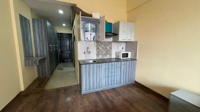 Kitchen Image of 700 Sq.ft 1 RK Independent House for rent in Sector 31 Gurgaon for Rs. 25000