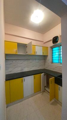Kitchen Image of 500 Sq.ft 1 BHK Apartment / Flat for rent in Munnekollal Bengaluru for Rs. 25000