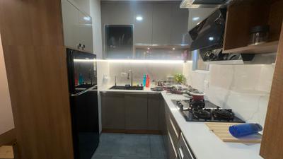 Kitchen Image of 850 Sq.ft 2 BHK Apartment / Flat for rent in Eroor Kochi for Rs. 50000