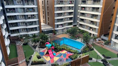 Balcony Image of 1650 Sq.ft 3 BHK Apartment / Flat for rent in Shubh Gateway, Viman Nagar Pune for Rs. 64000