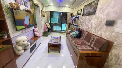 Living Room Image of 450 Sq.ft 1 BHK Apartment / Flat for sale in Gurukrupa Divyam, Ghatkopar East Mumbai for Rs. 12000000