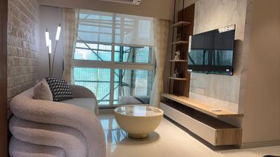 Living Room Image of 685 Sq.ft 1 BHK Apartment / Flat for sale in 147 Green, Ulwe Navi Mumbai for Rs. 6900000